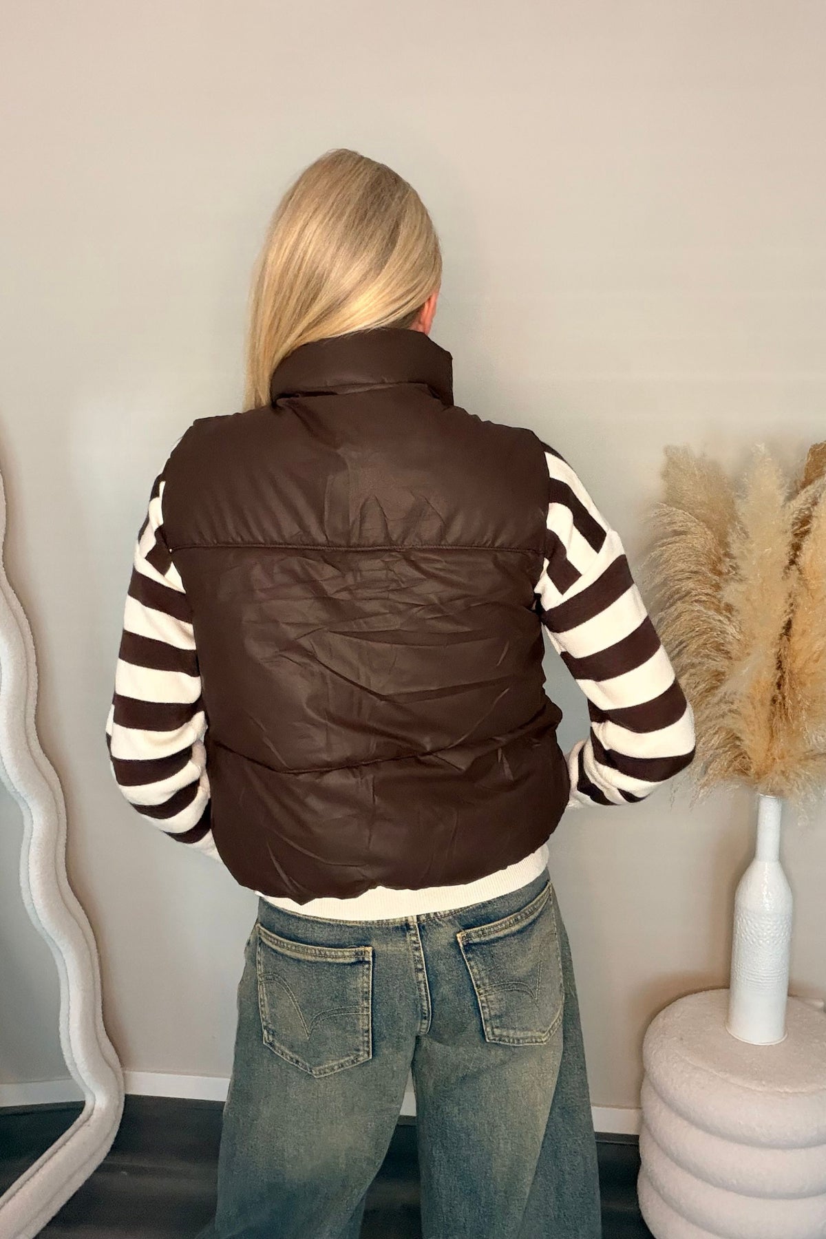 Lenny Bodywarmer Chocolat