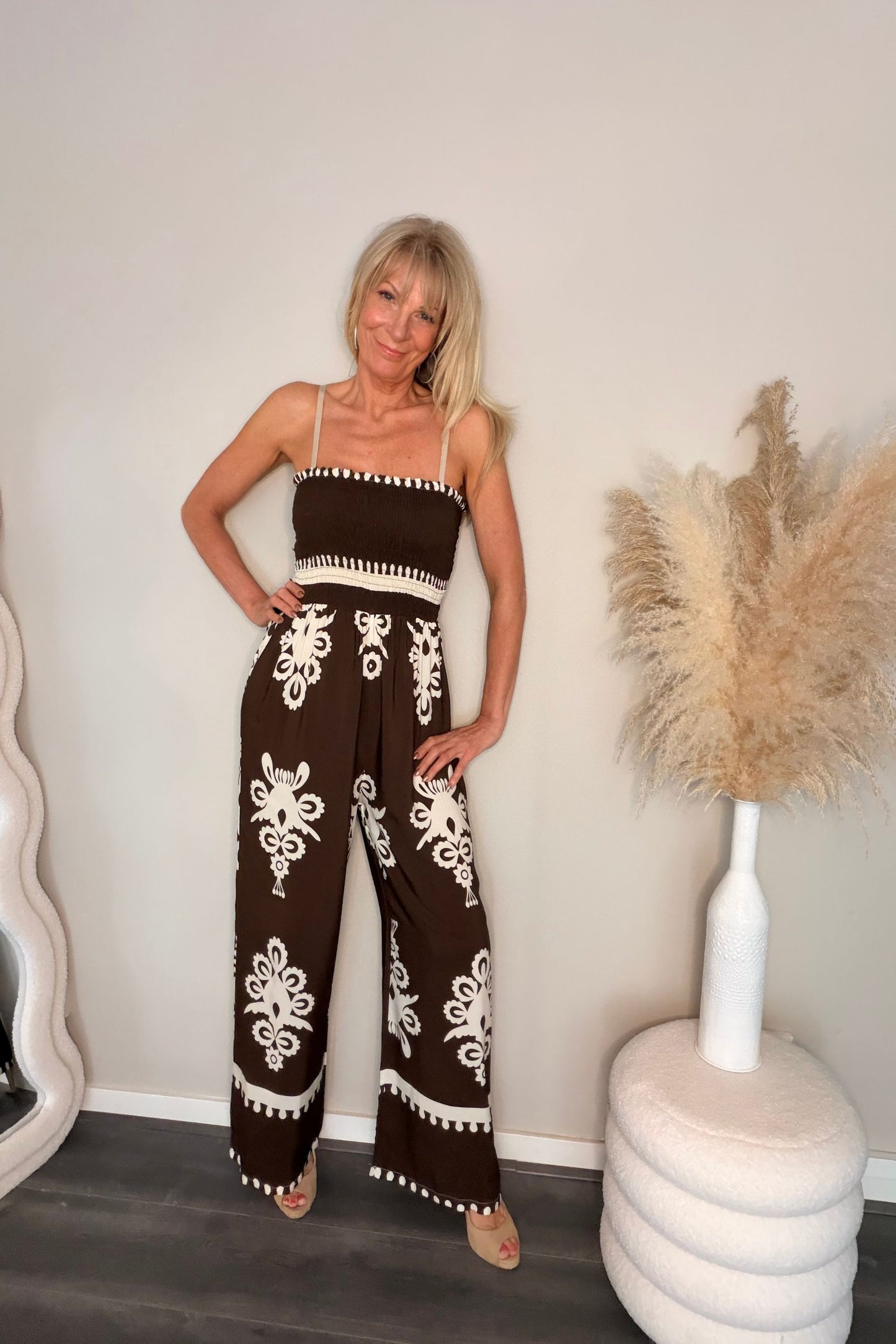 Zoë Jumpsuit Chocolat