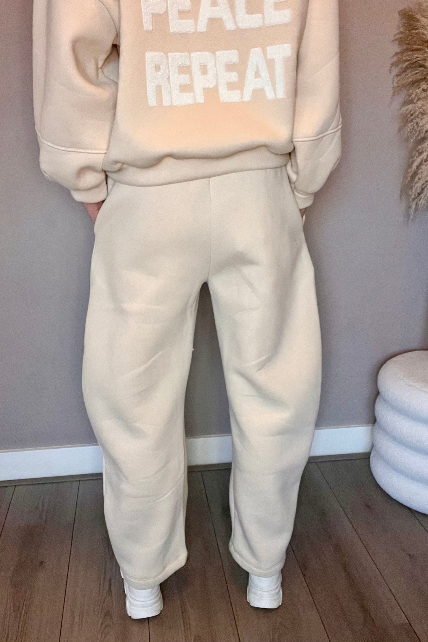 Love Jogging Pants Beige