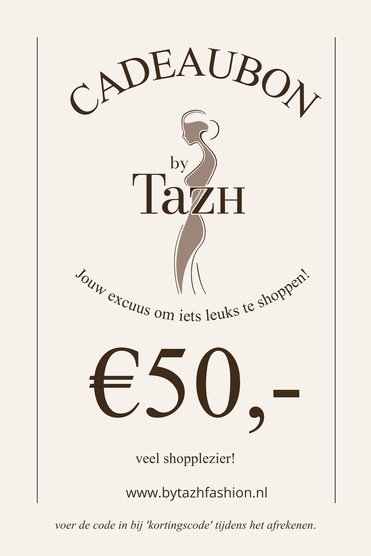 Gift voucher byTaZH