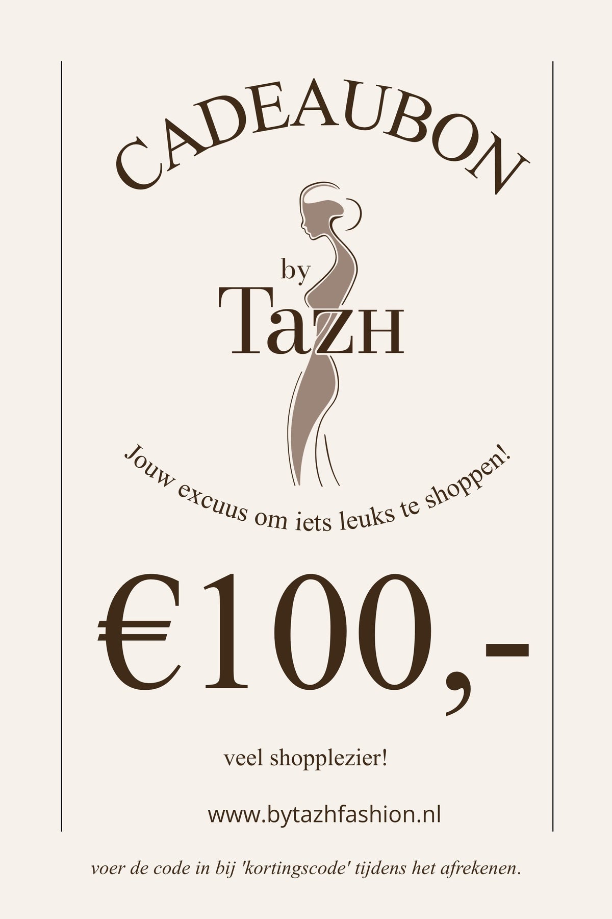 Gift voucher byTaZH