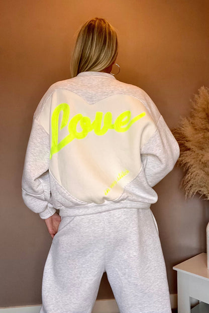 Bomber vest Love