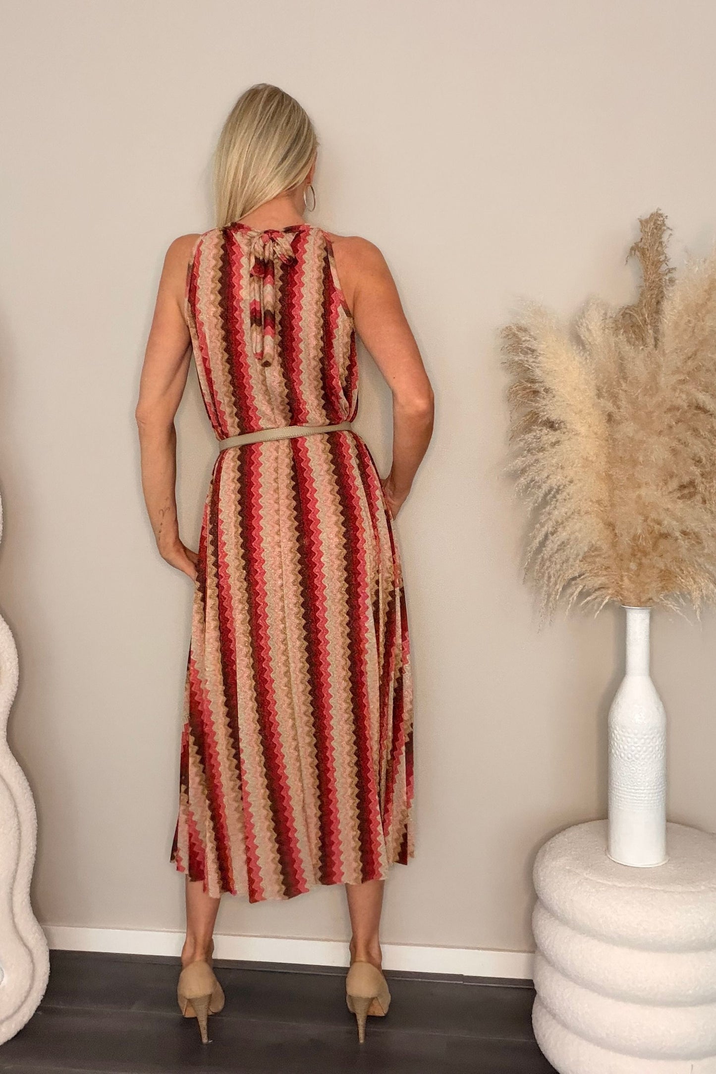 Betty Dress Burgundy