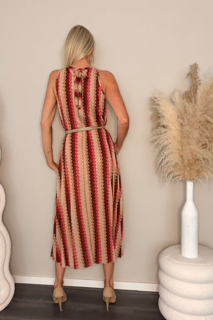Betty Dress Burgundy
