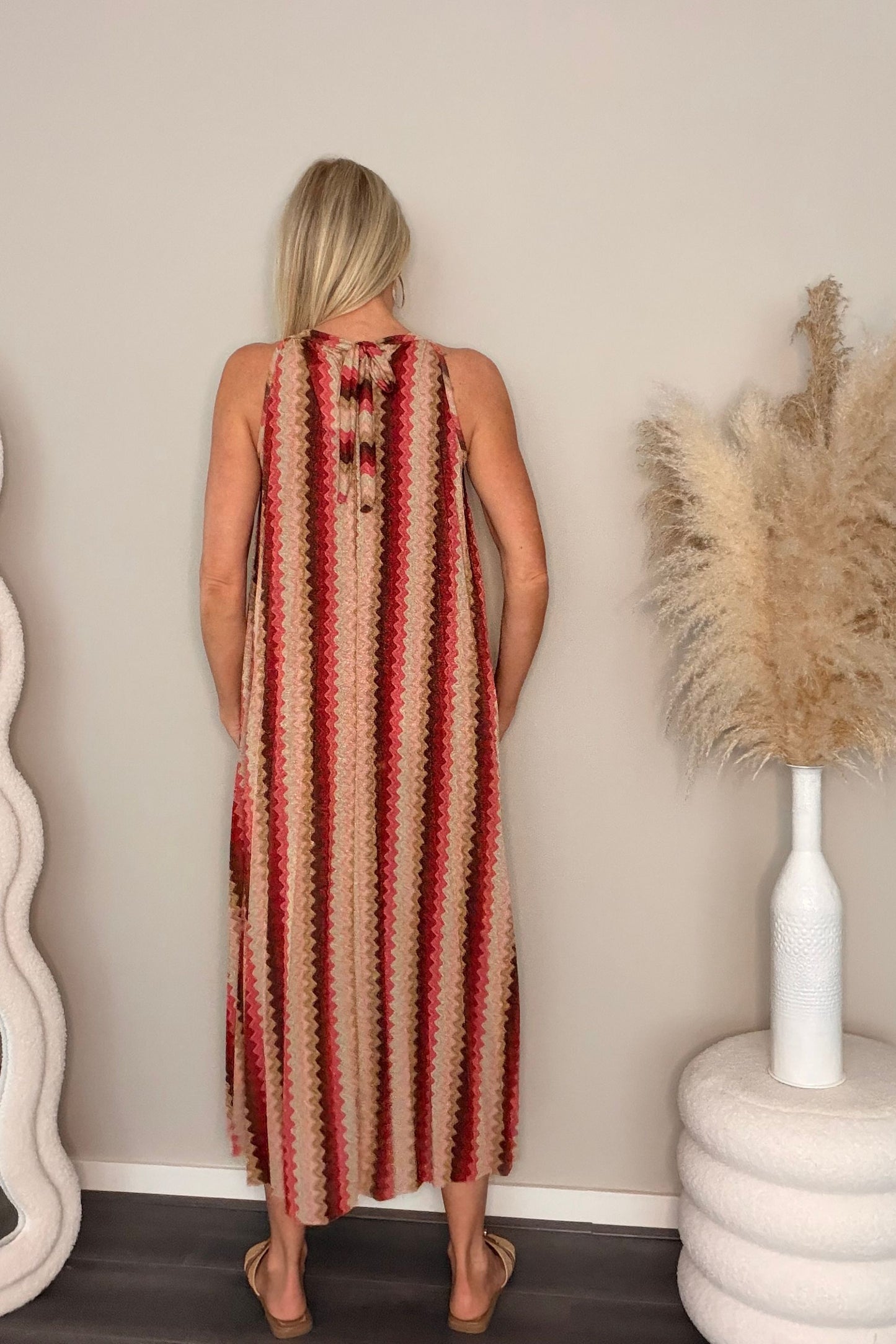 Betty Dress Burgundy
