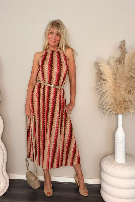Betty Dress Burgundy