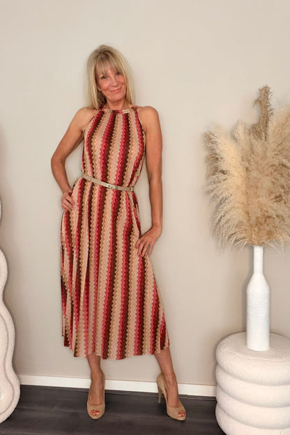 Betty Dress Burgundy
