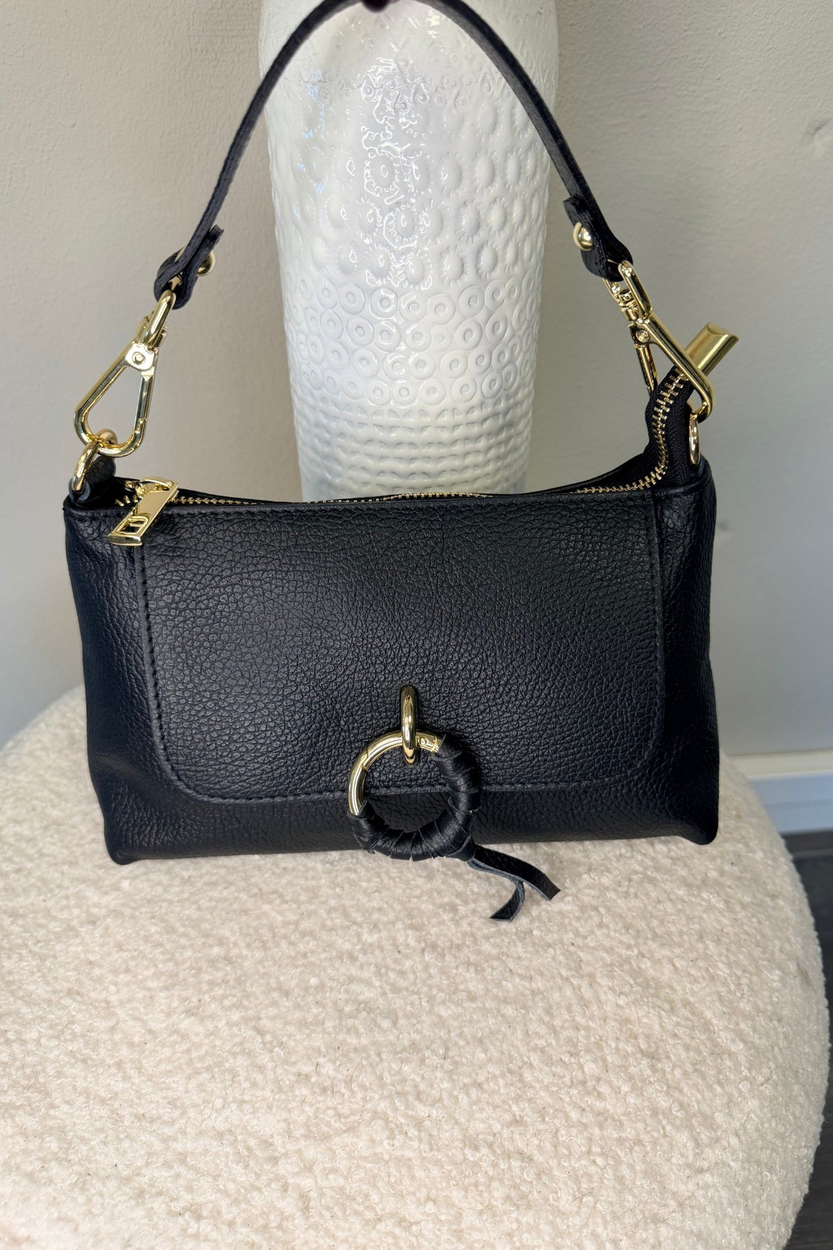 Cosi Bag Leather Black