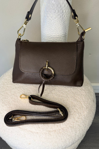Cosi Bag Leather Chocolat