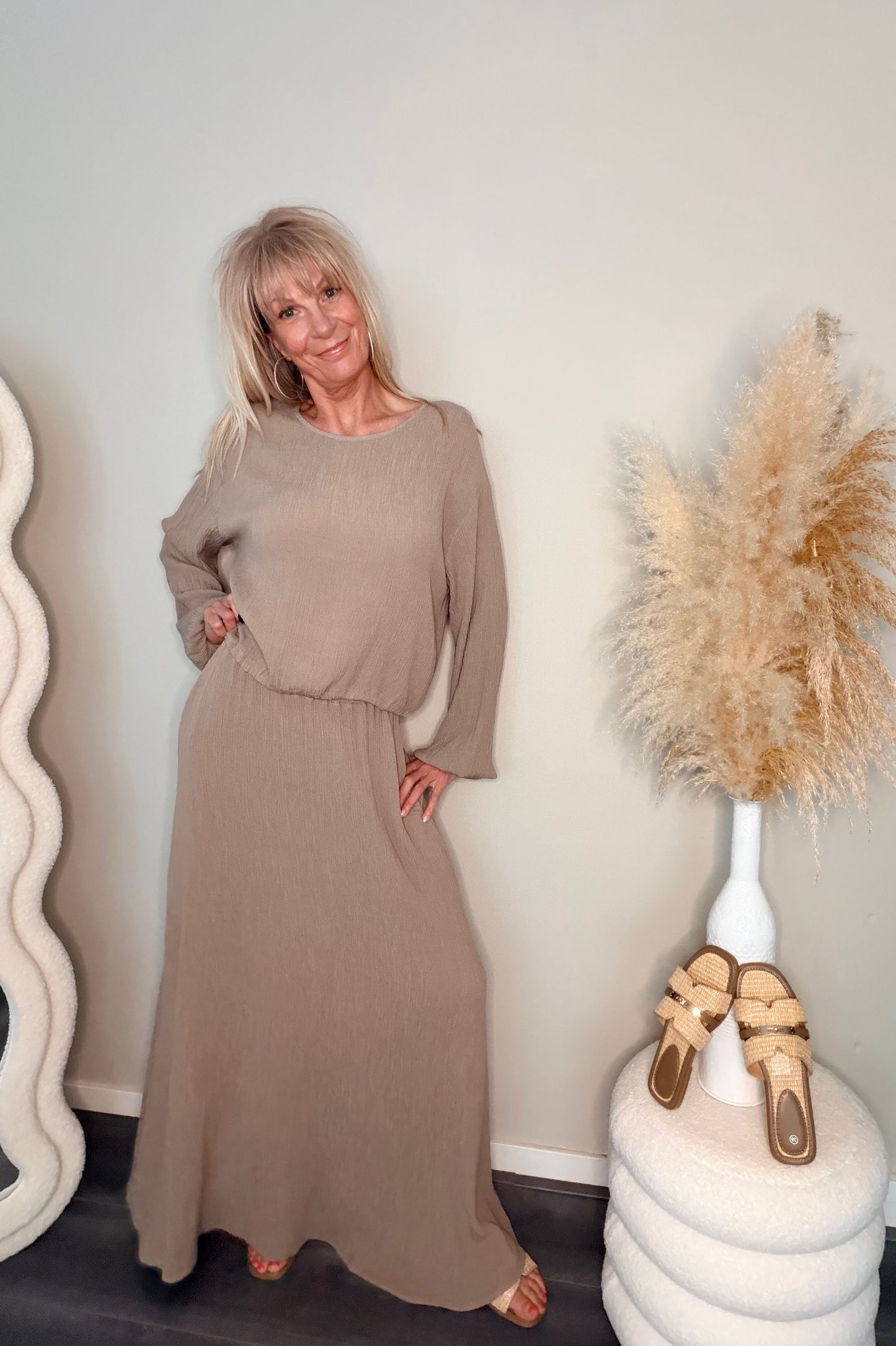 Demi 2-piece set Taupe