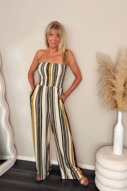 Gaby Jumpsuit Multi Green