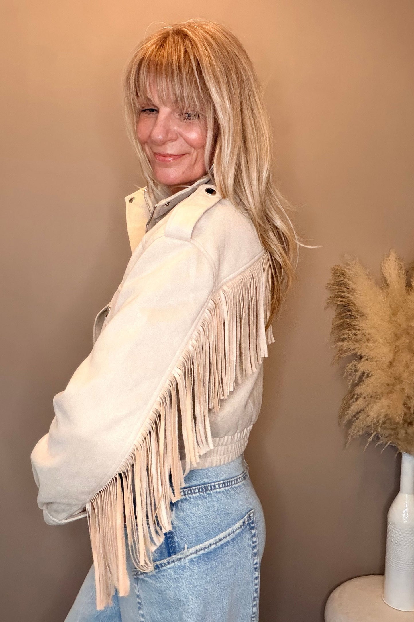Goldie Jacket Sand