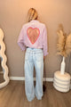 Blouse Heart Purple