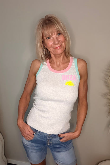 Ibiza Tanktop Grey