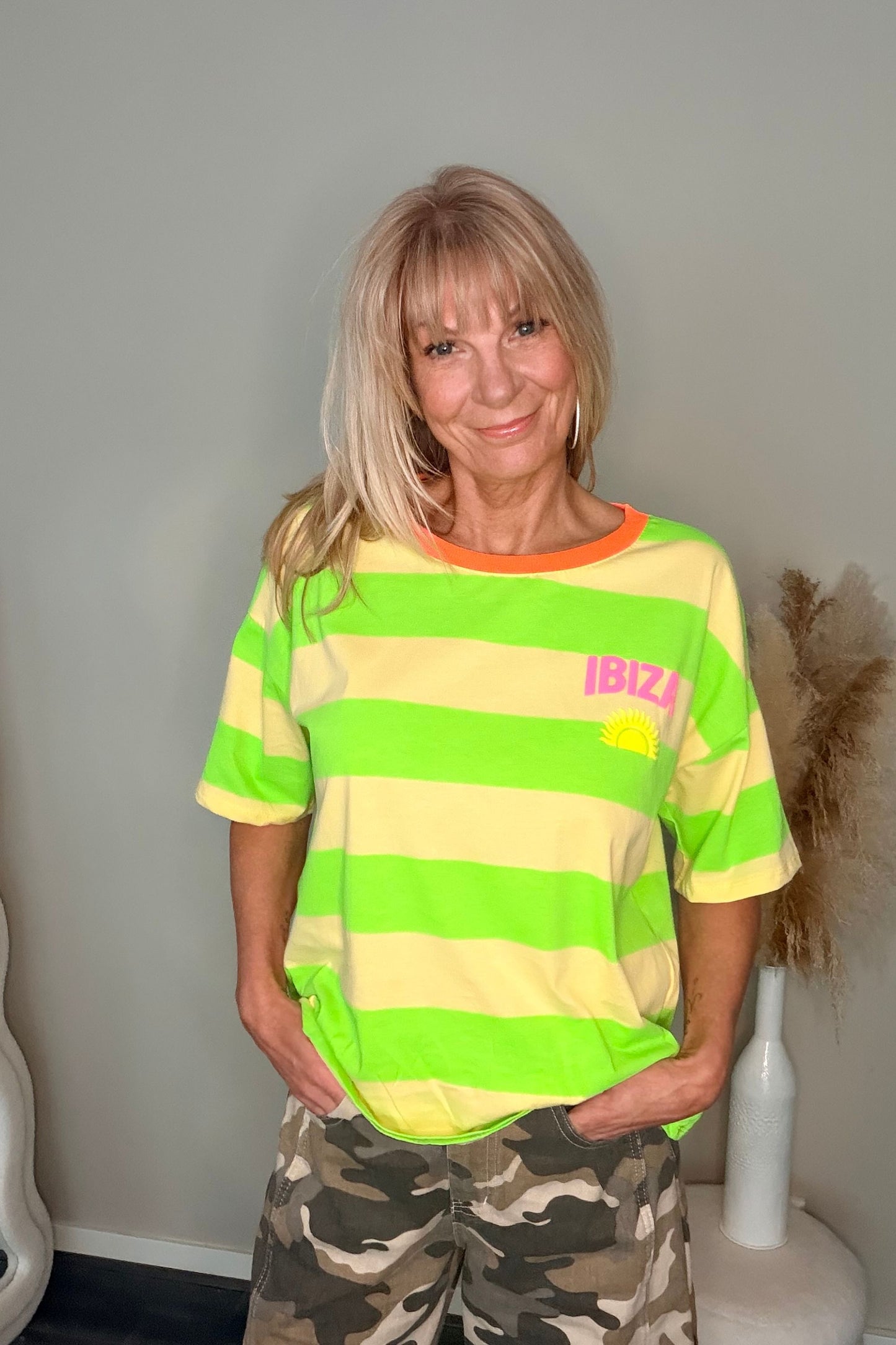 Ibiza T-shirt Neon Green