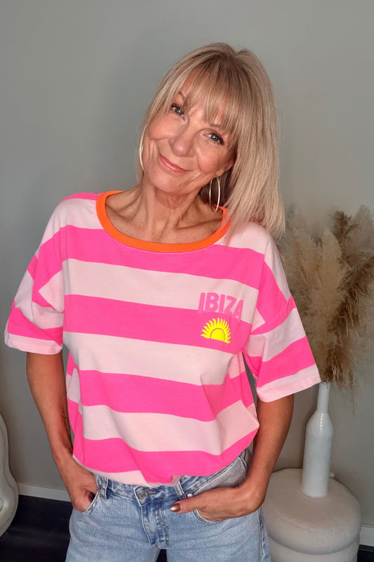 Ibiza T-Shirt Neon Pink