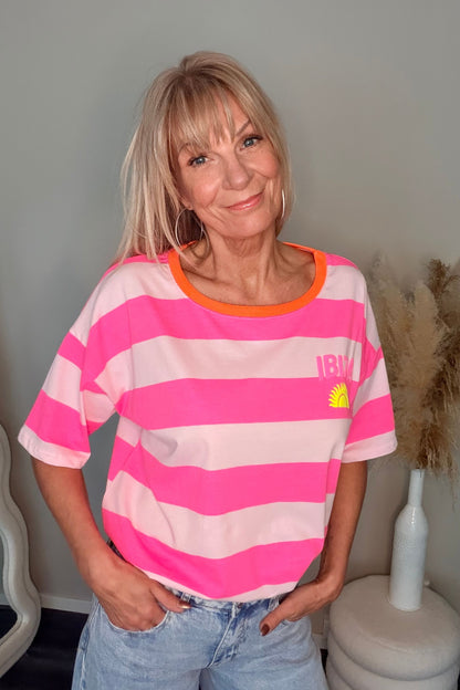 Ibiza T-Shirt Neon Pink