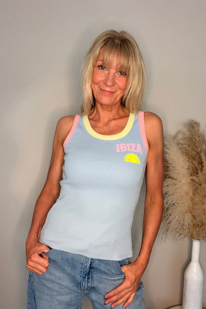 Ibiza Tanktop Blue