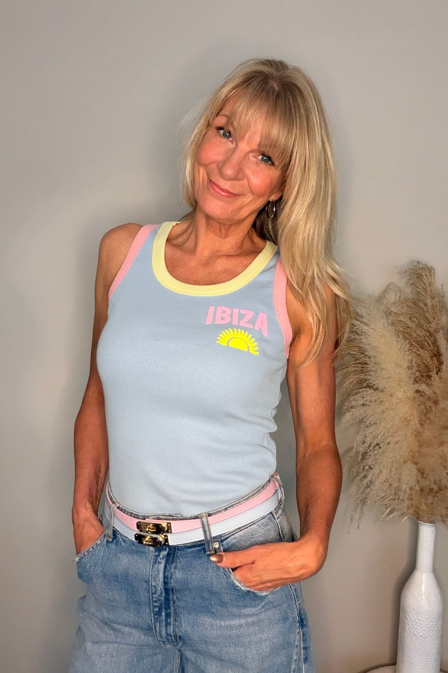 Ibiza Tanktop Blue
