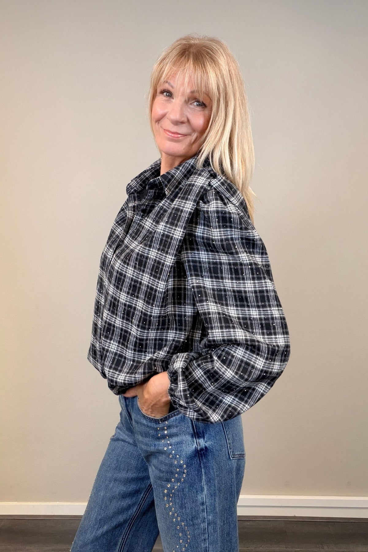 Jacky Shiny BlouseJacket