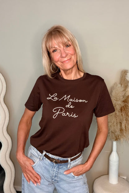 La Maison T-Shirt Chocolat