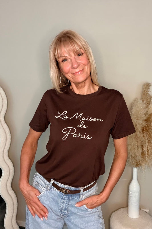 La Maison T-Shirt Chocolat