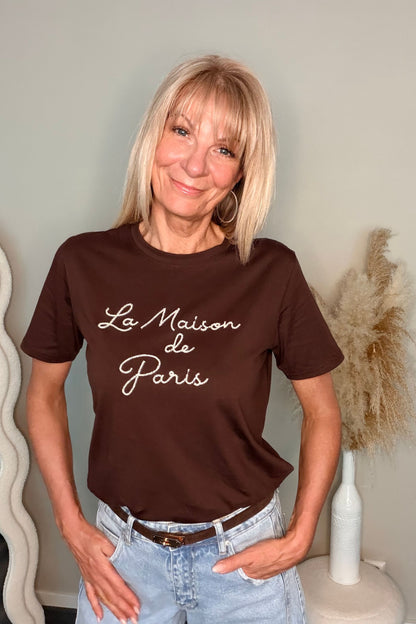 La Maison T-Shirt Chocolat