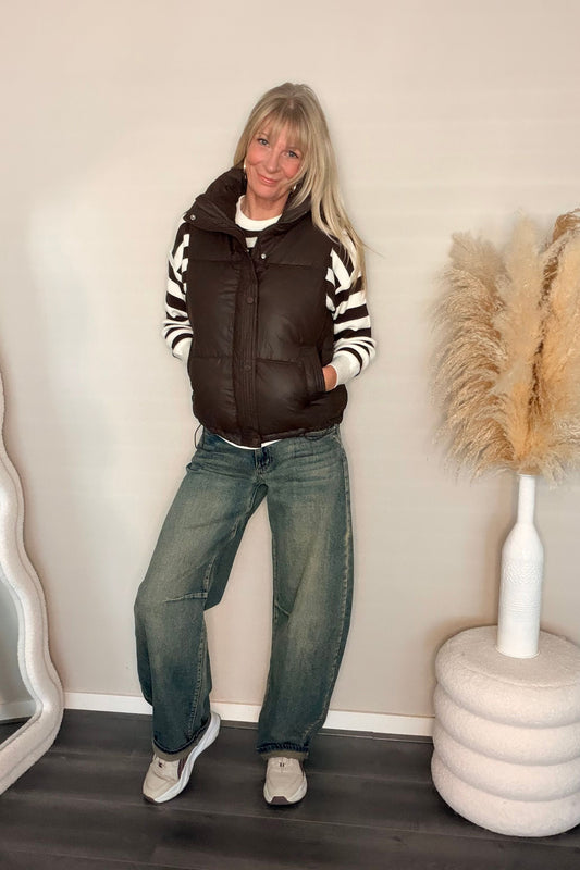 Lenny Bodywarmer Chocolat