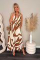 Lizzy Dress Brown