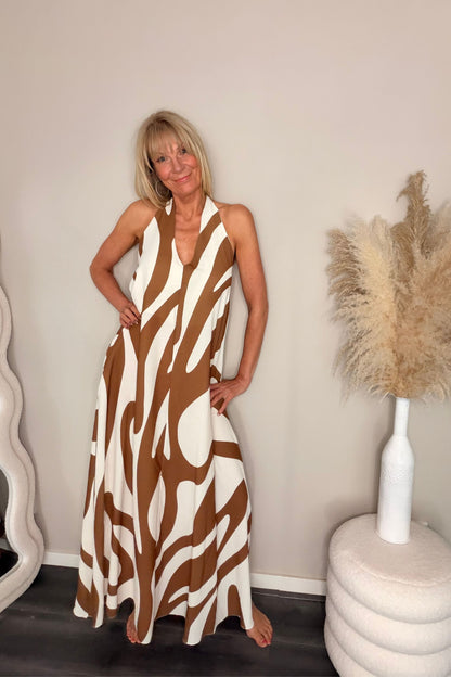 Lizzy Dress Brown