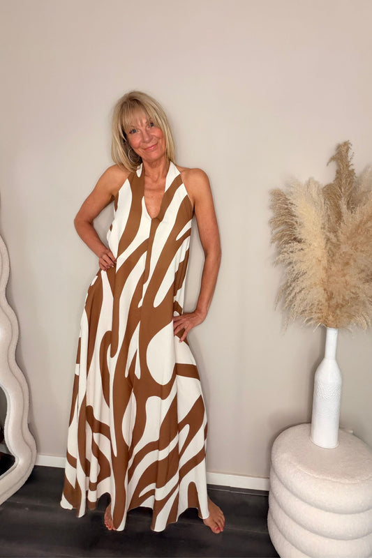 Lizzy Dress Brown