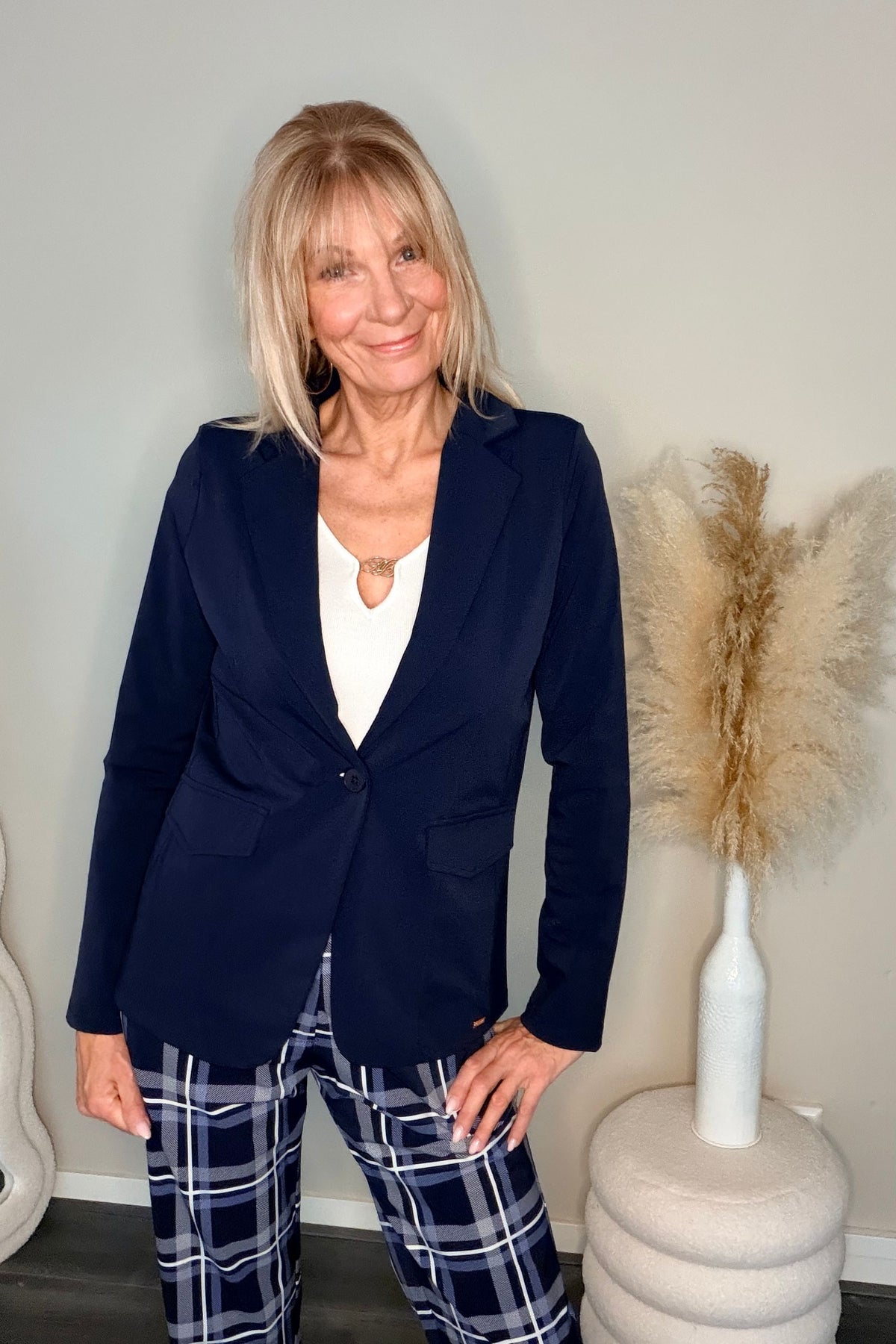 Maicazz Daisy Blazer Navy