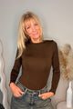 Malelions Crewneck Bodysuit Brown