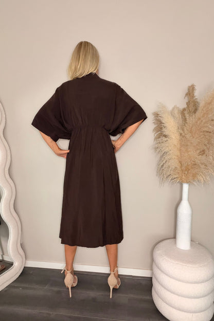 Melinda Dress Chocolat