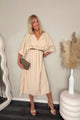 Melinda Dress Beige