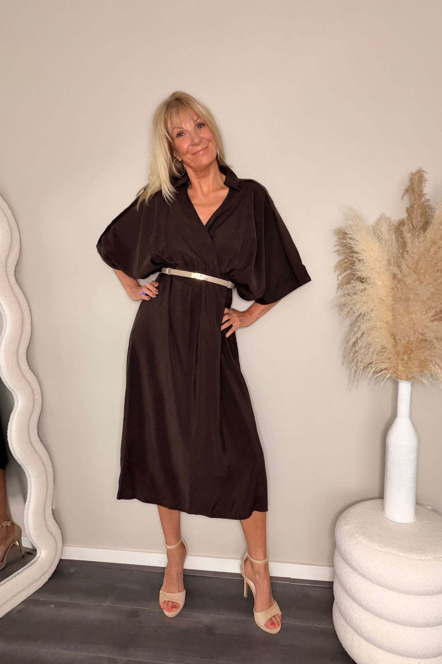 Melinda Dress Chocolat