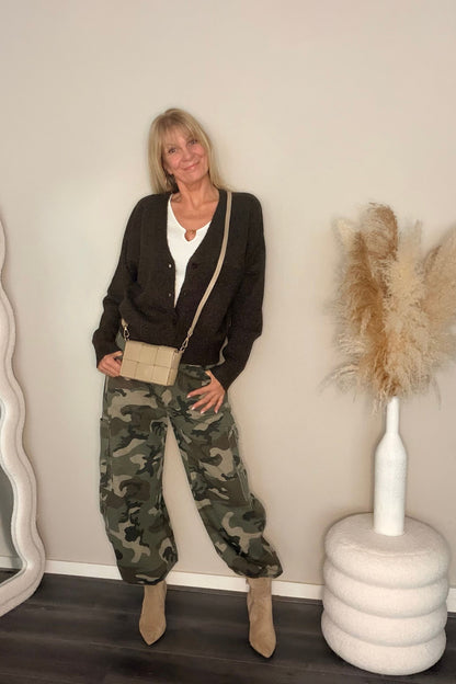 Mochy Cargo Camouflage Pants