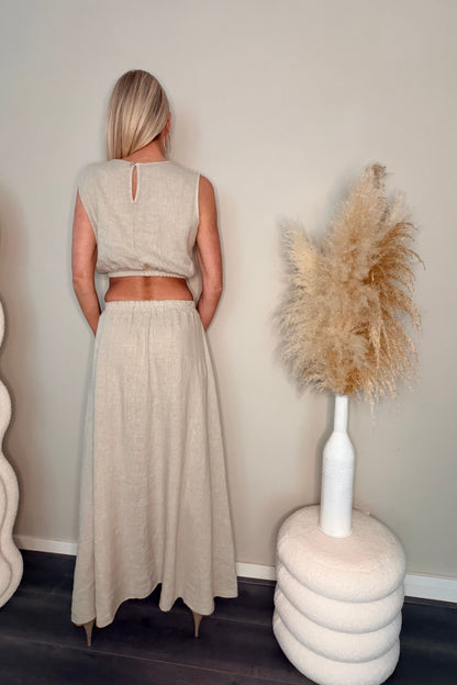 Nora 2-piece set Sand