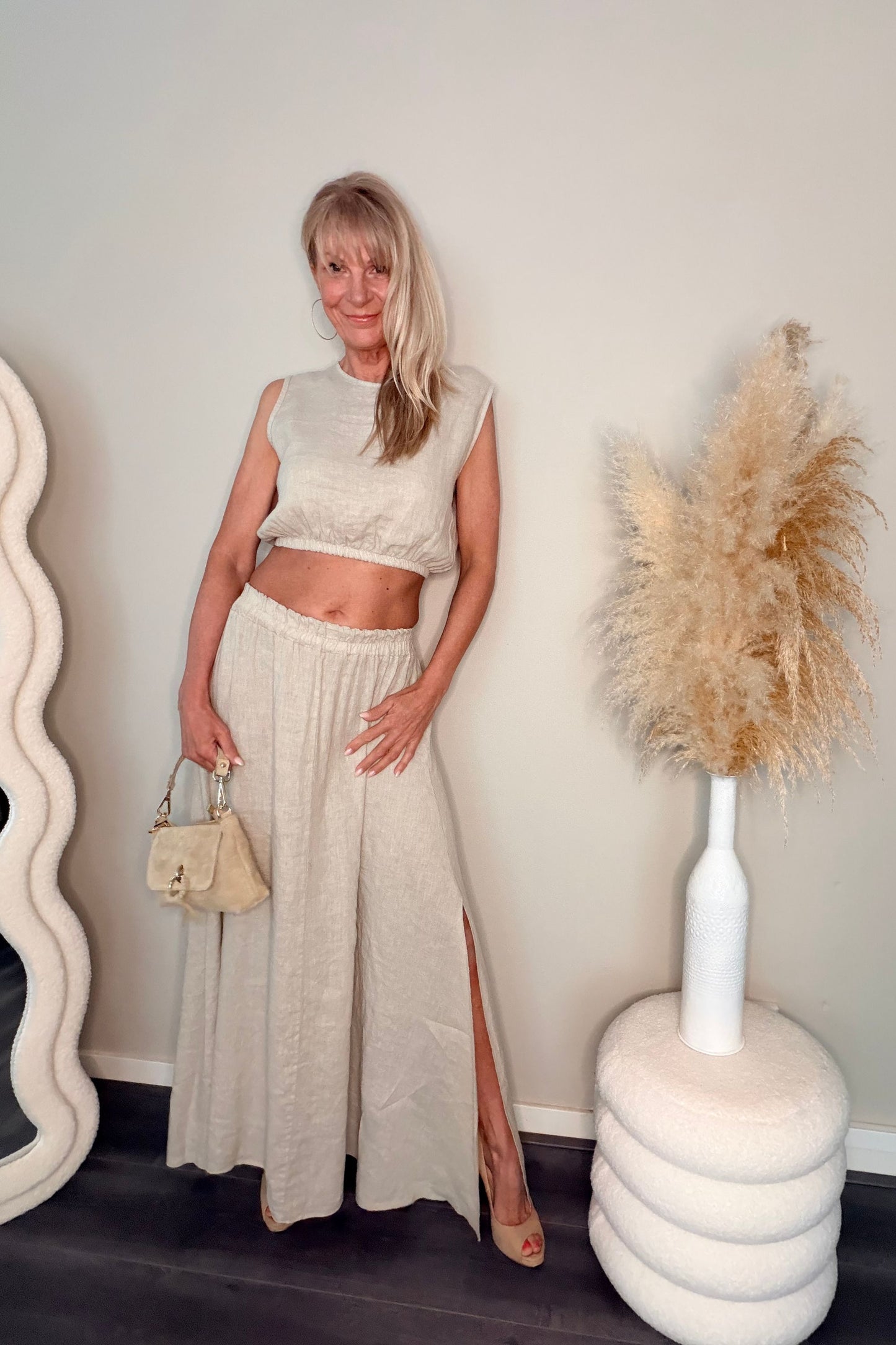 Nora 2-piece set Sand