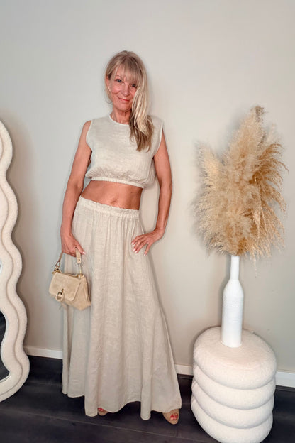 Nora 2-piece set Sand