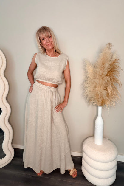 Nora 2-piece set Sand