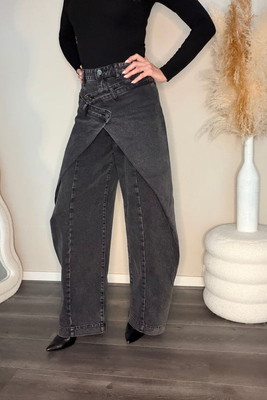 Queen Hearts W3960-2 Black Wash
