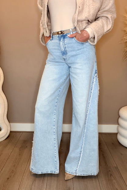 Queen Hearts 70's Wide Leg W3896