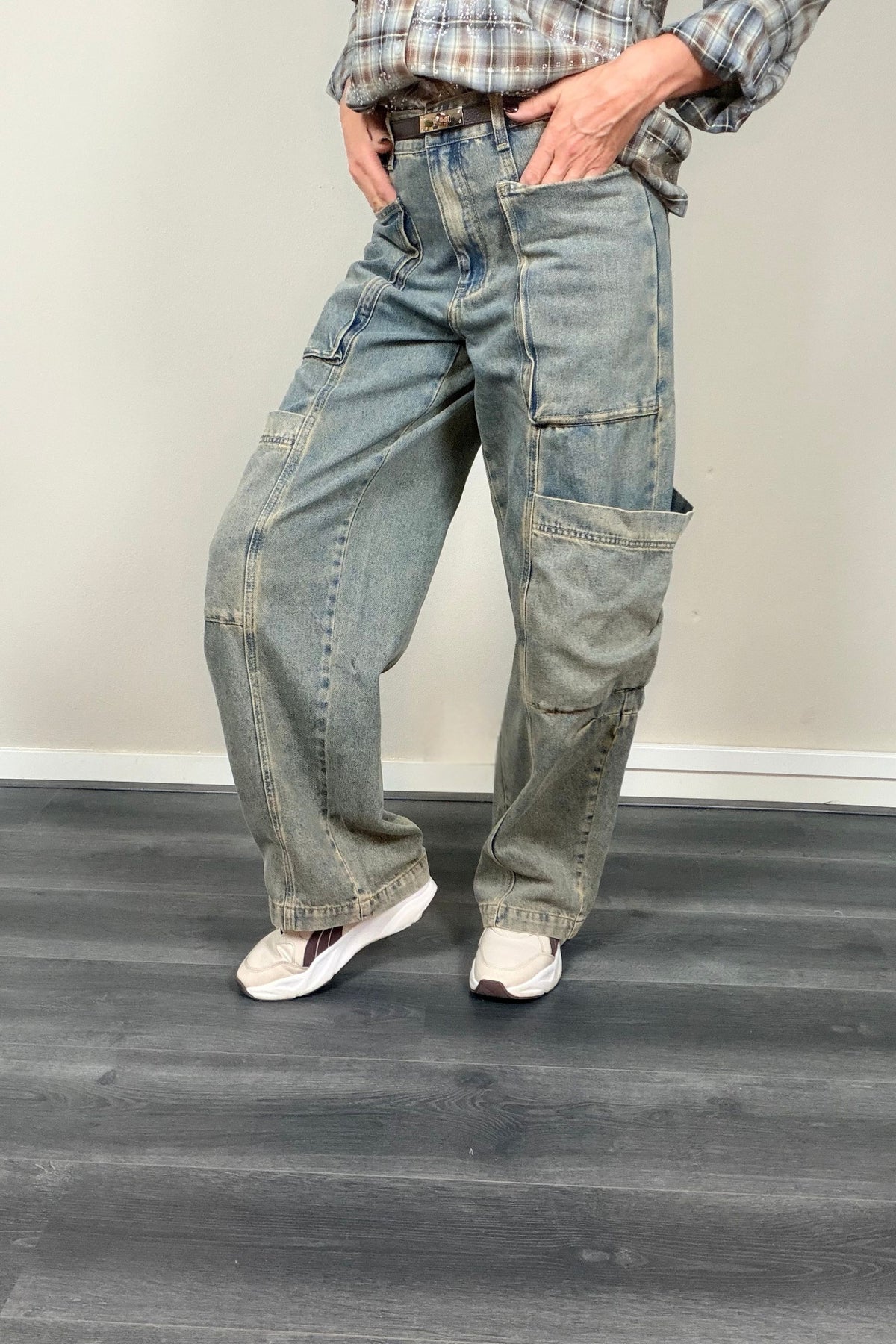 Queen Hearts W3938 Cargo Jeans