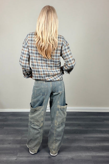 Queen Hearts W3938 Cargo Jeans
