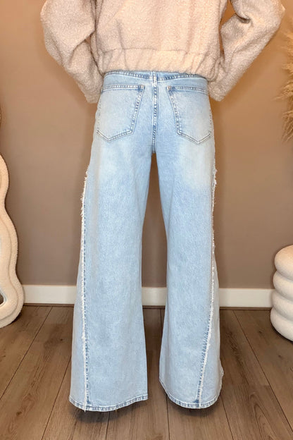 Queen Hearts 70's Wide Leg W3896