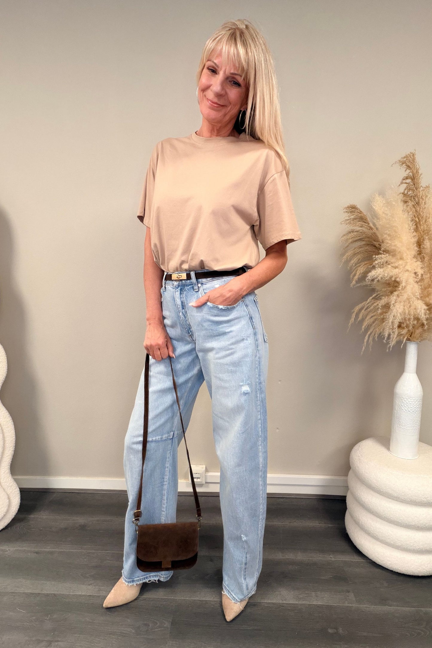 Queen Hearts Ballon Jeans W3837-1