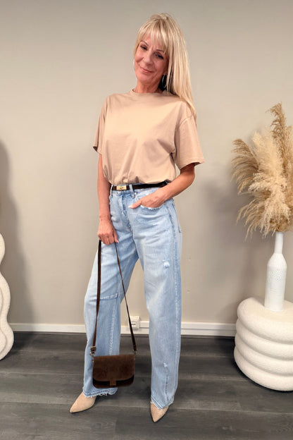 Queen Hearts Ballon Jeans W3837-1