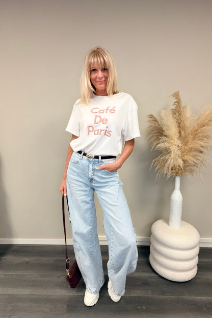 Queen Hearts Cargo Jeans W3885