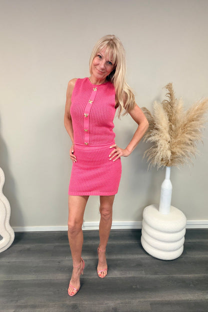 Rose 2-piece set Fuchsia